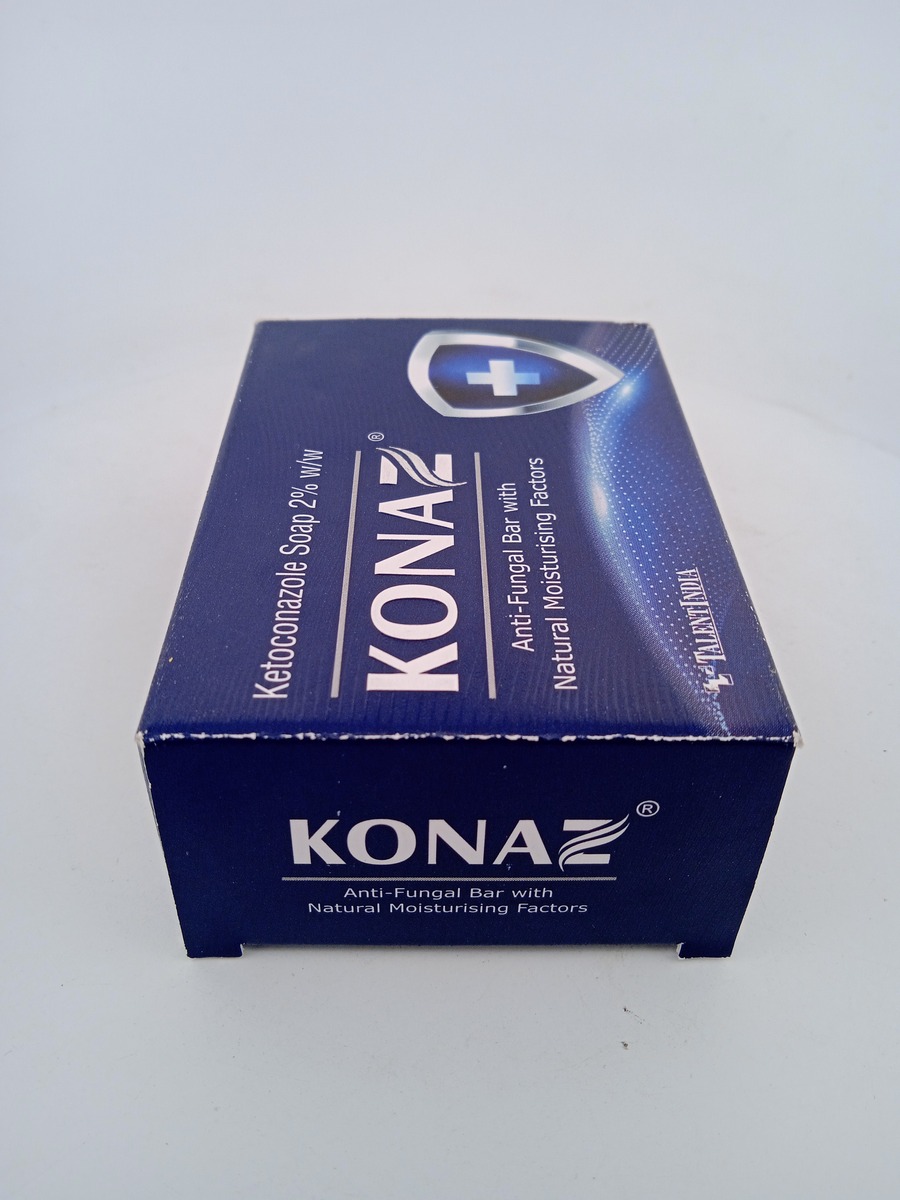 KONAZ ANTI-FUNGAL WITH NATURAL MOISTURISING FACTORS - 1 BAR OF 75g - Image 4