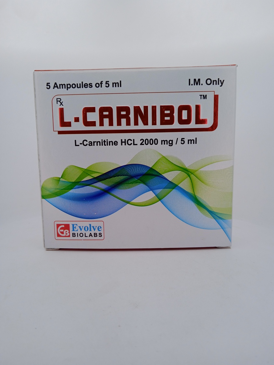 L-CARNIBOL 400 MG - 5 AMPOULES OF 5ML