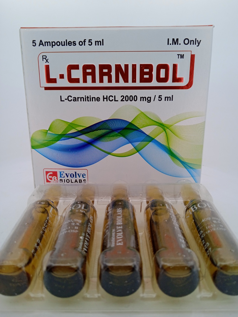 L-CARNIBOL 400 MG - 5 AMPOULES OF 5ML - Image 2