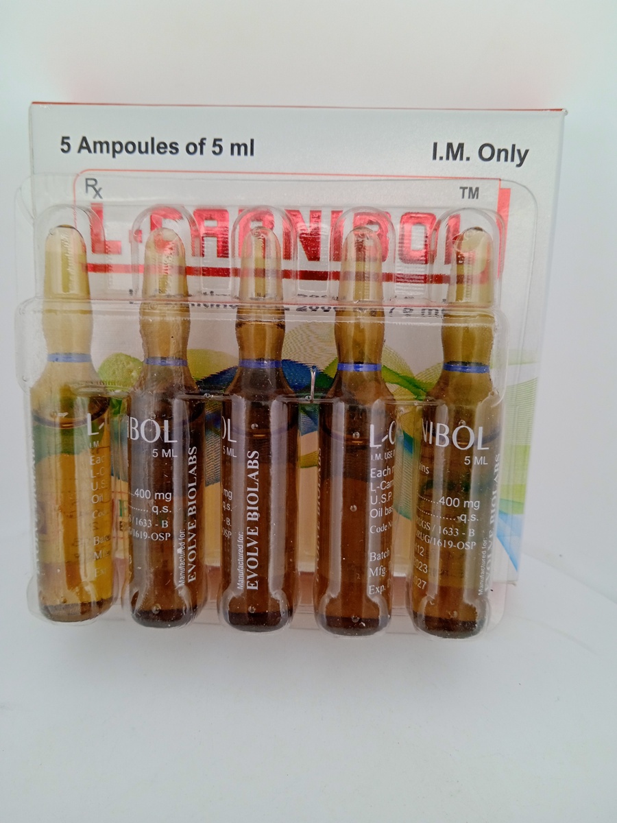 L-CARNIBOL 400 MG - 5 AMPOULES OF 5ML - Image 3