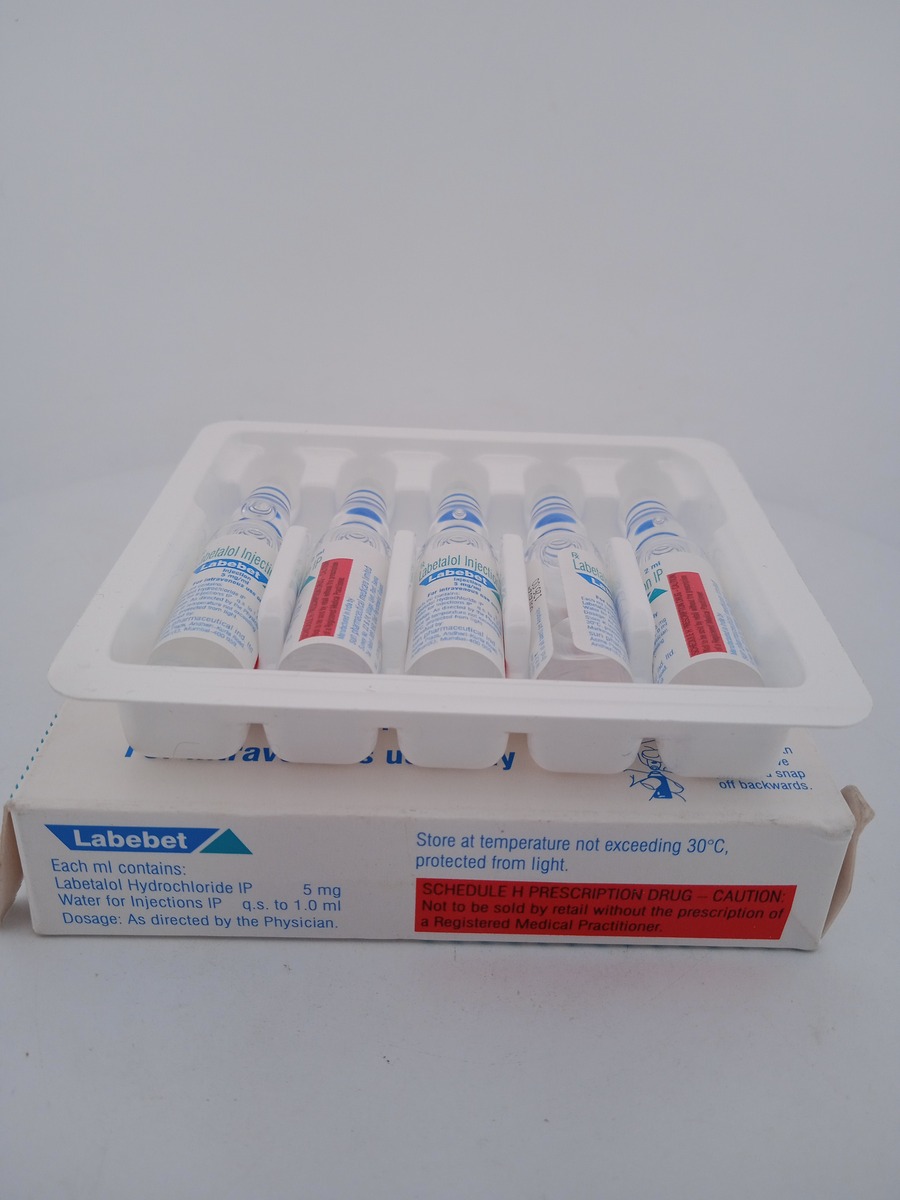 LABEBET INJECTION 5MG/1ML - 1 AMPOULES OF 2ML - Image 3