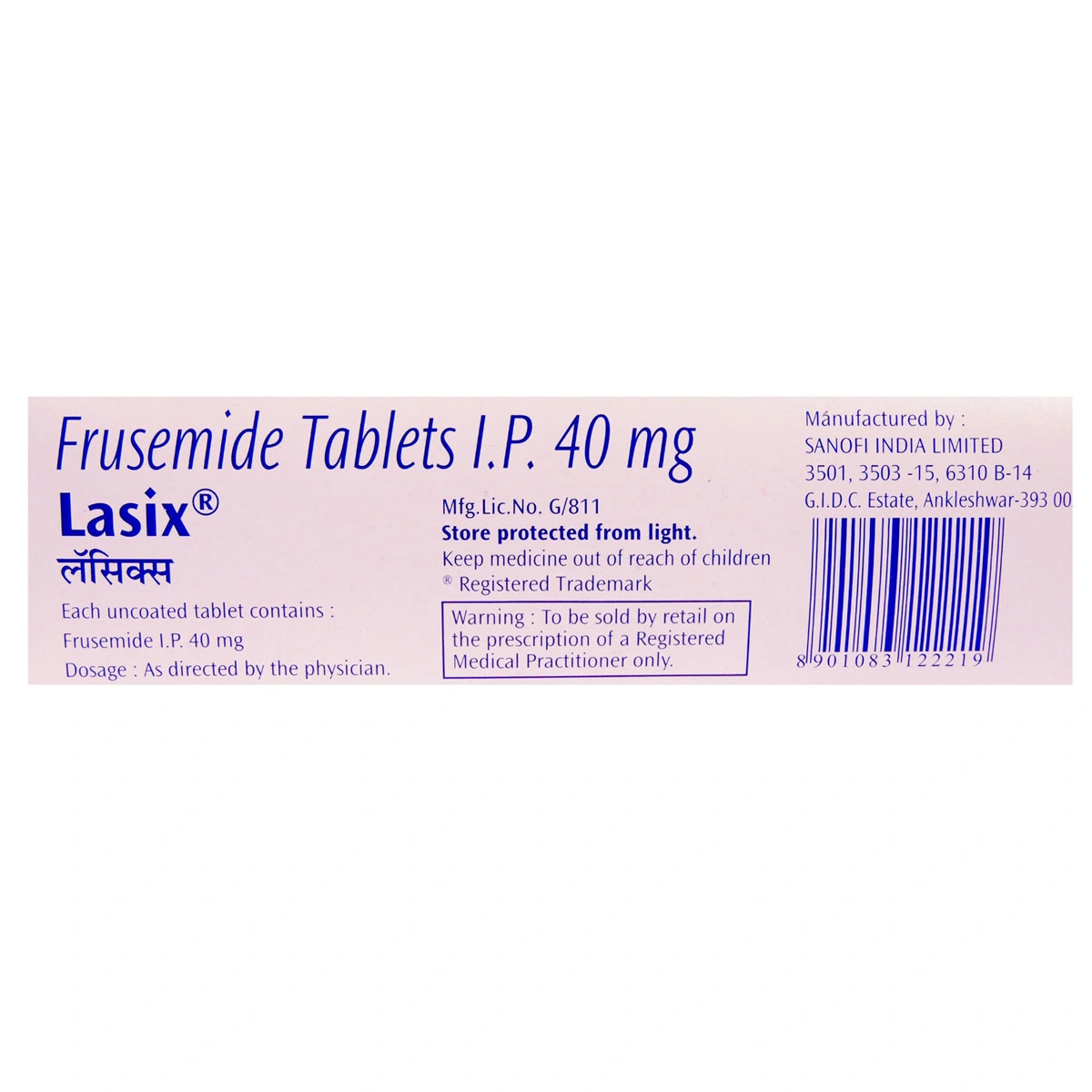 LASIX 40MG (Furosemide Tablets) - 15 TABLETS - Image 4