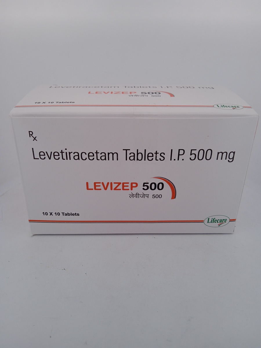 LEVIZEP 500 MG - 10 TABLETS