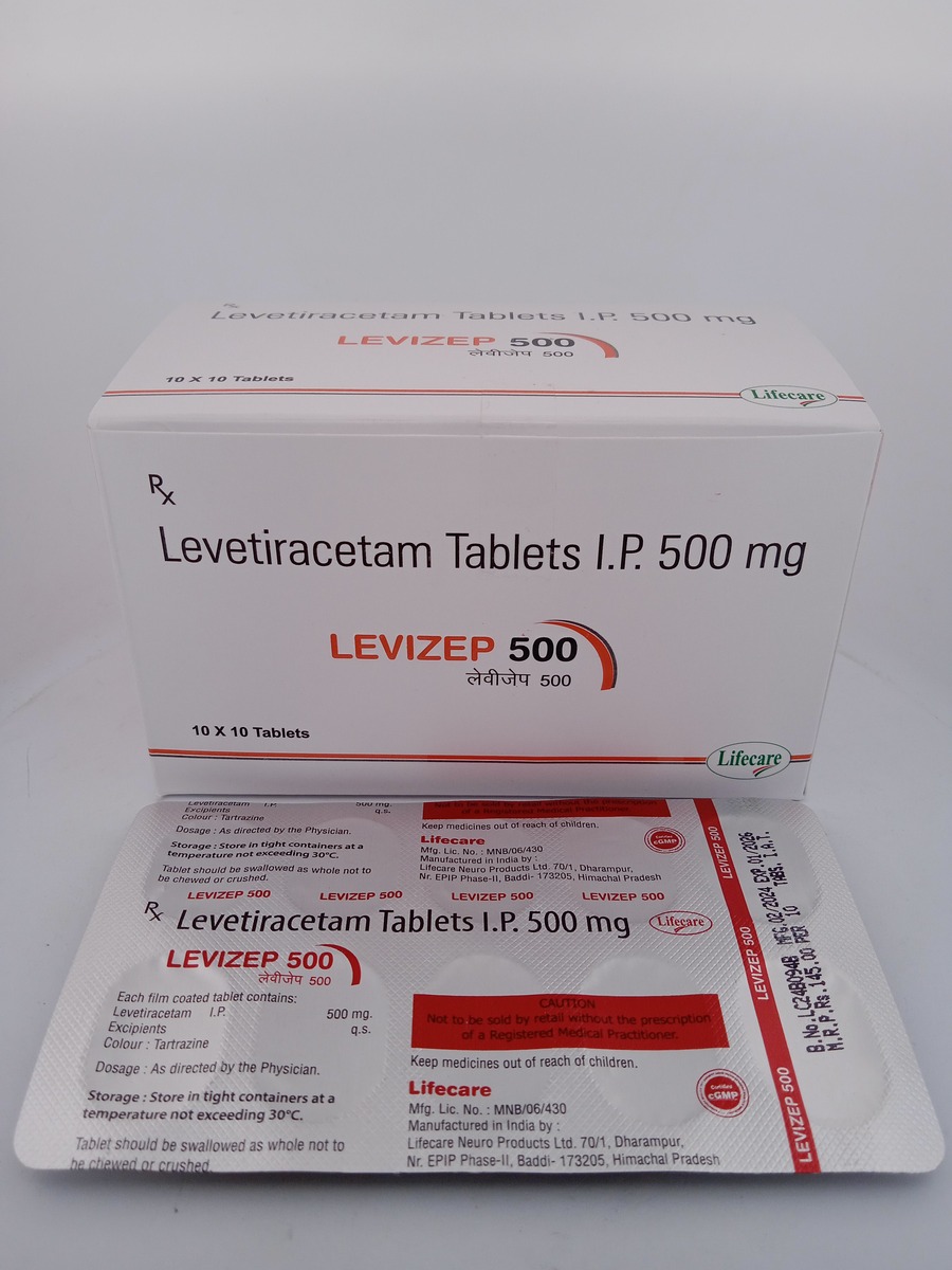 LEVIZEP 500 MG - 10 TABLETS - Image 3