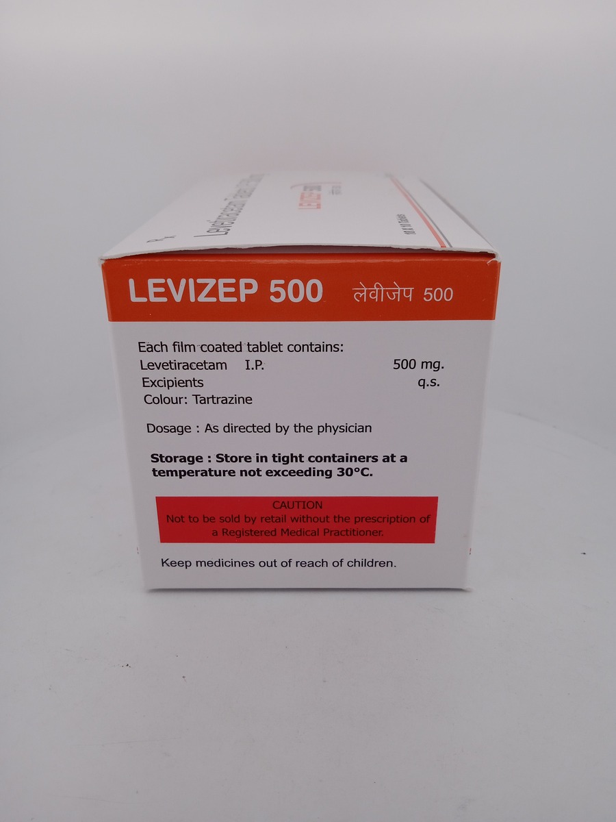 LEVIZEP 500 MG - 10 TABLETS - Image 4