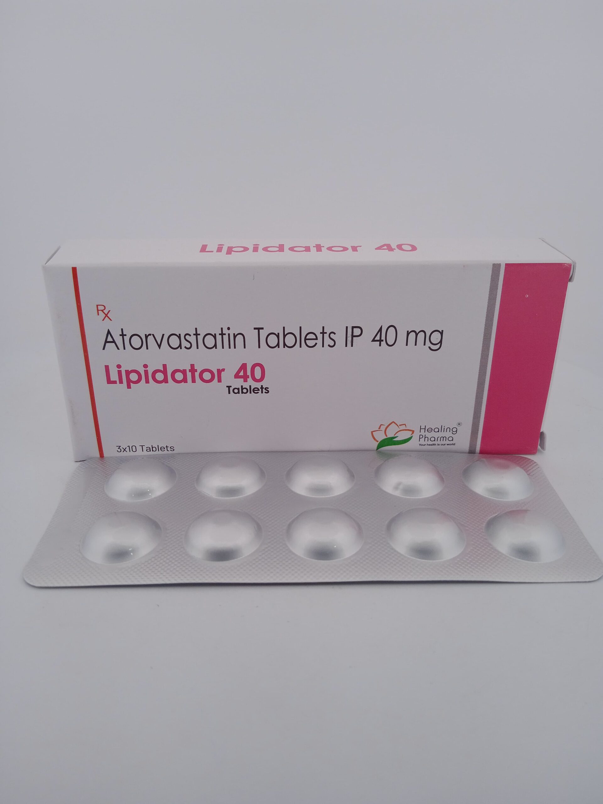 LIPIDATOR 40 MG - 10 TABLETS - Image 2