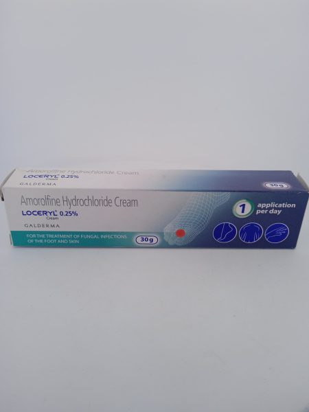 LOCERYL CREAM 0.25% - 1 TUBE OF 30gm