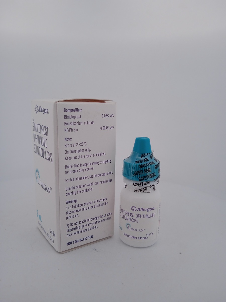 LUMIGAN 0.03% - 1 BOTTLE OF 3ML - Image 3