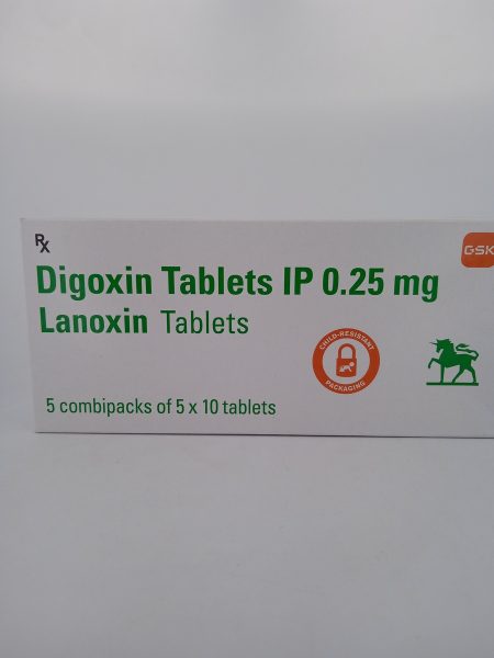 LANOXIN 0.25 MG - 10 TABLET