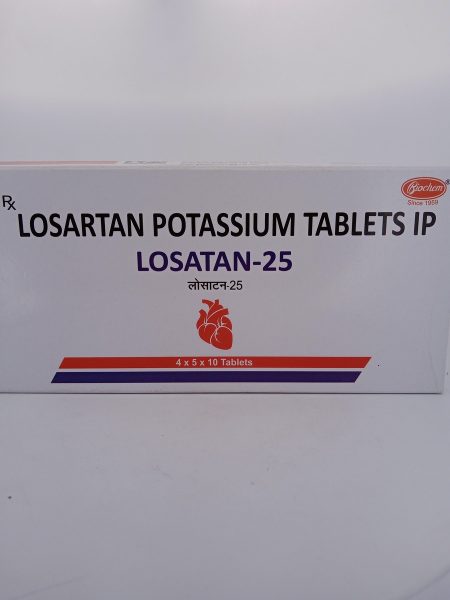LOSATAN 25 MG - 10 TABLET