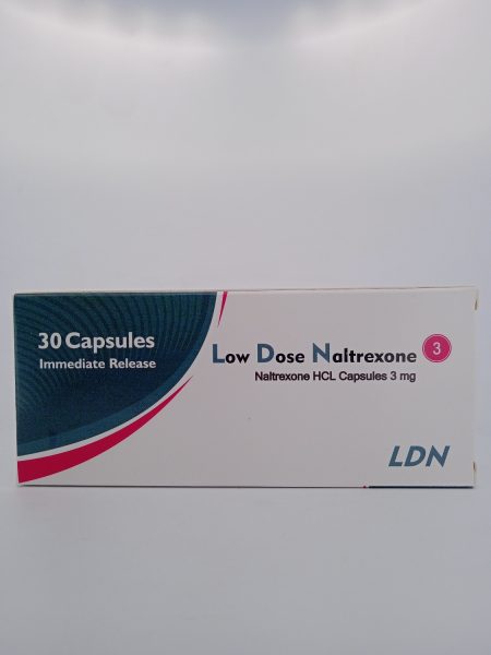 LDN (Low Dose Naltrexone) 3 MG - 10 CAPSULES