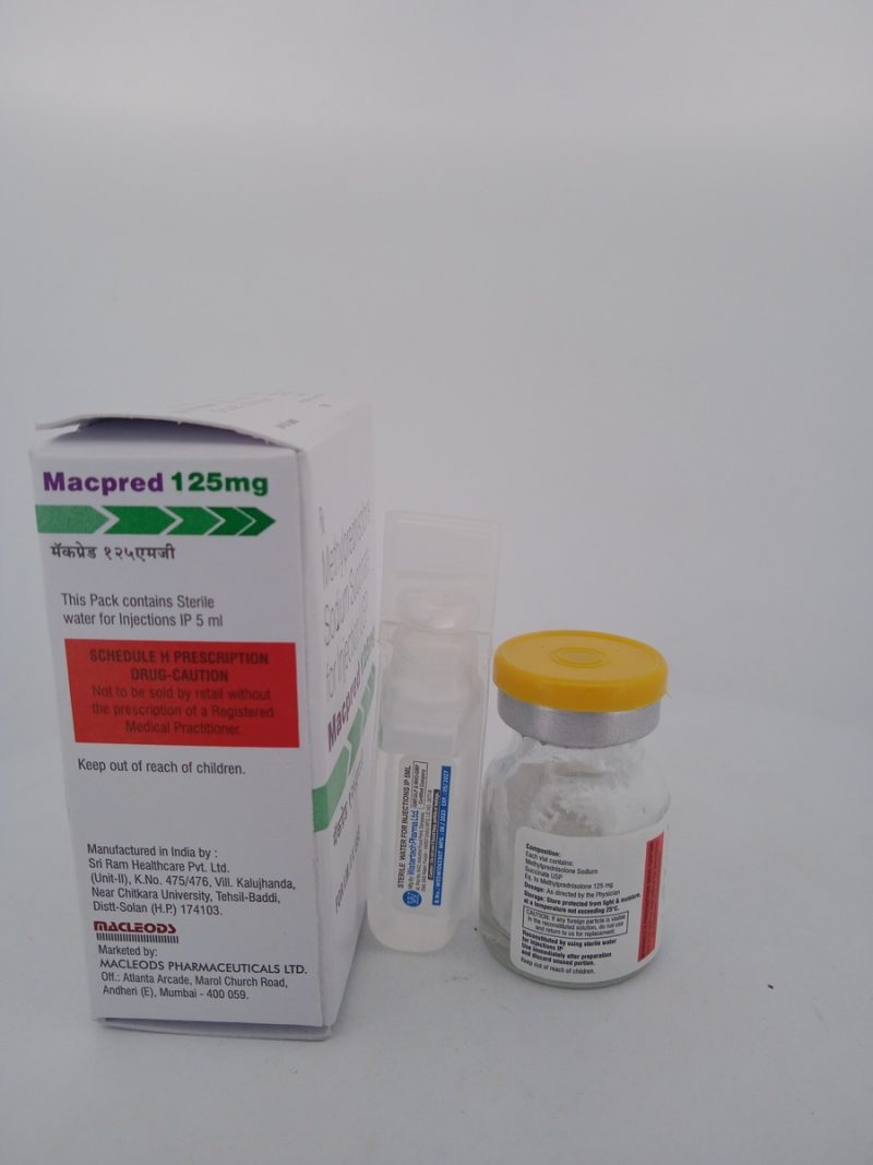 MACPRED 125 MG - 1 VIAL | PCT Pharmacy MACPRED 125 MG Injection ...