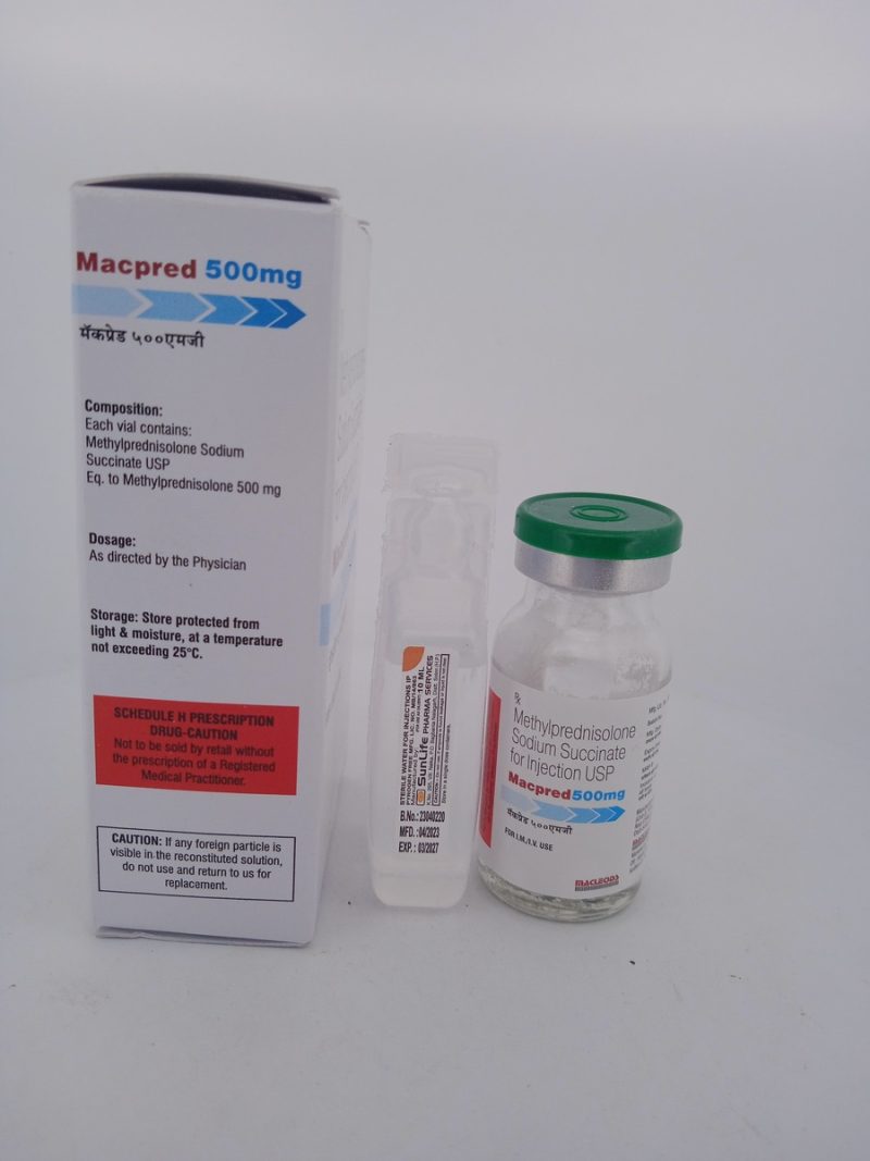 Macpred MACPRED 500 MG - 1 VIAL | PCT Pharmacy MACPRED Injection – Effective ...