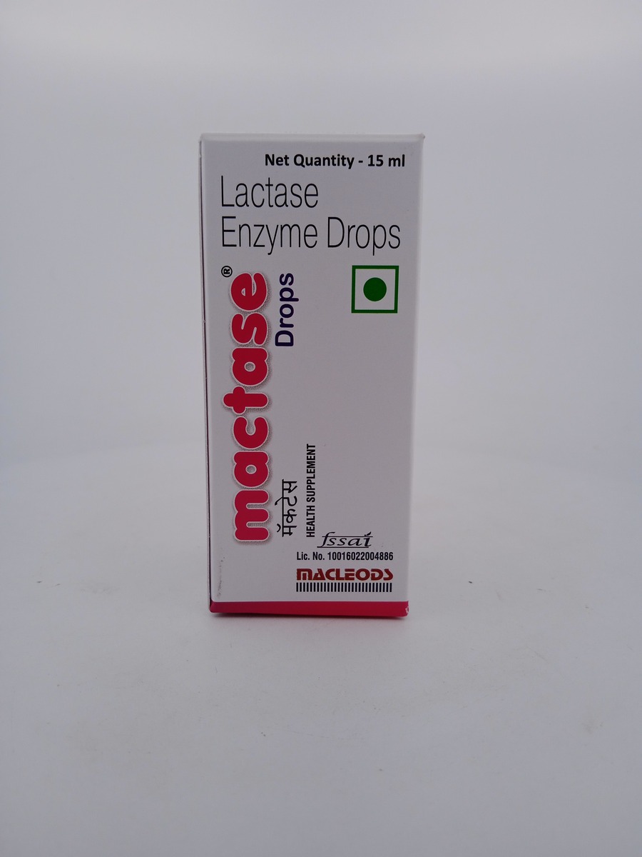 MACTASE DROPS - 1 BOTTLE OF 15ML