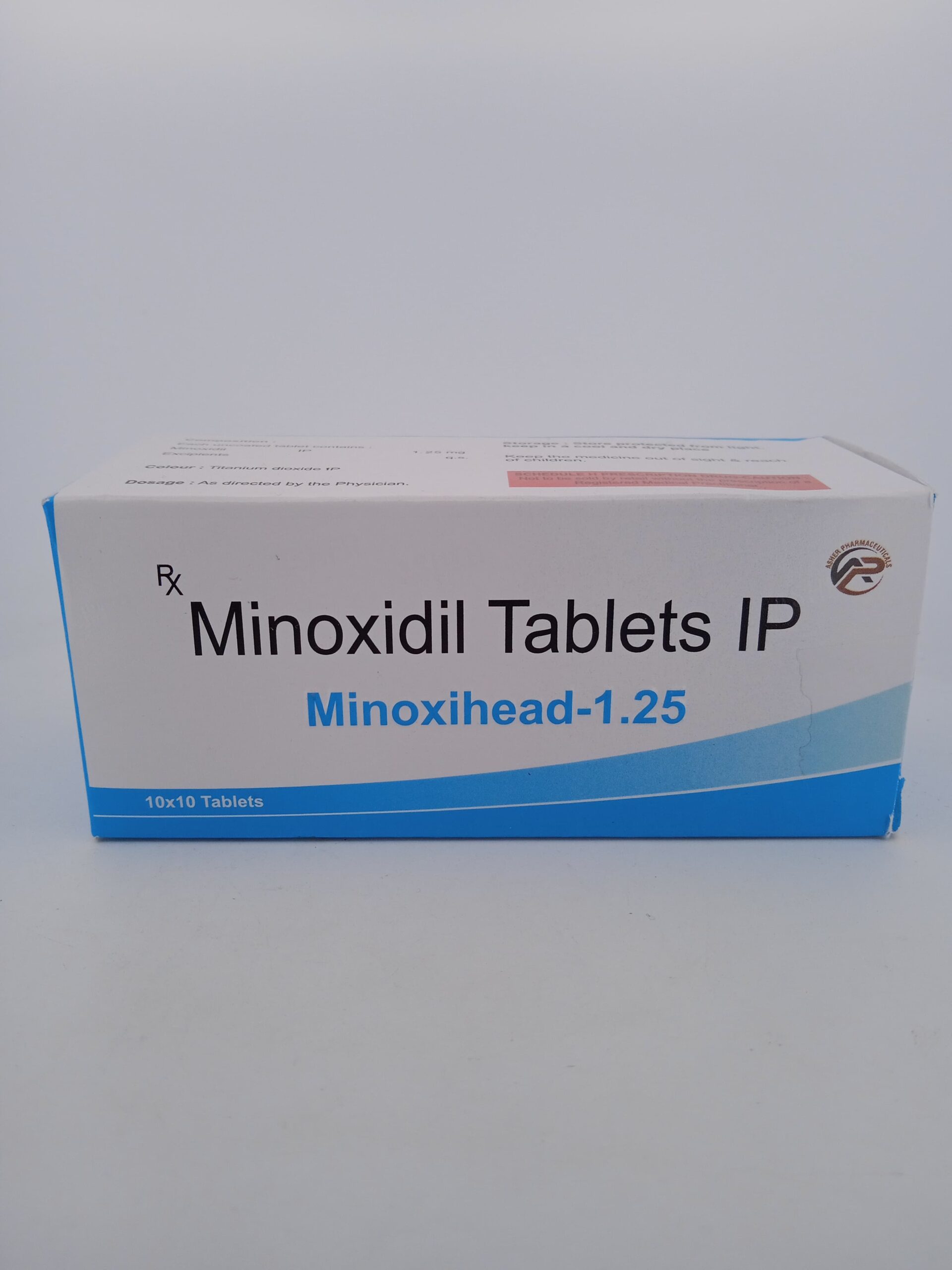 MINOXIHEAD 1.25 MG - 10 TABLETS
