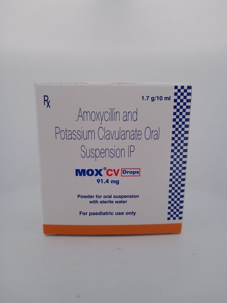 MOX CV DROPS 91.4 MG - 1 BOTTLE OF 1.7g/10ML