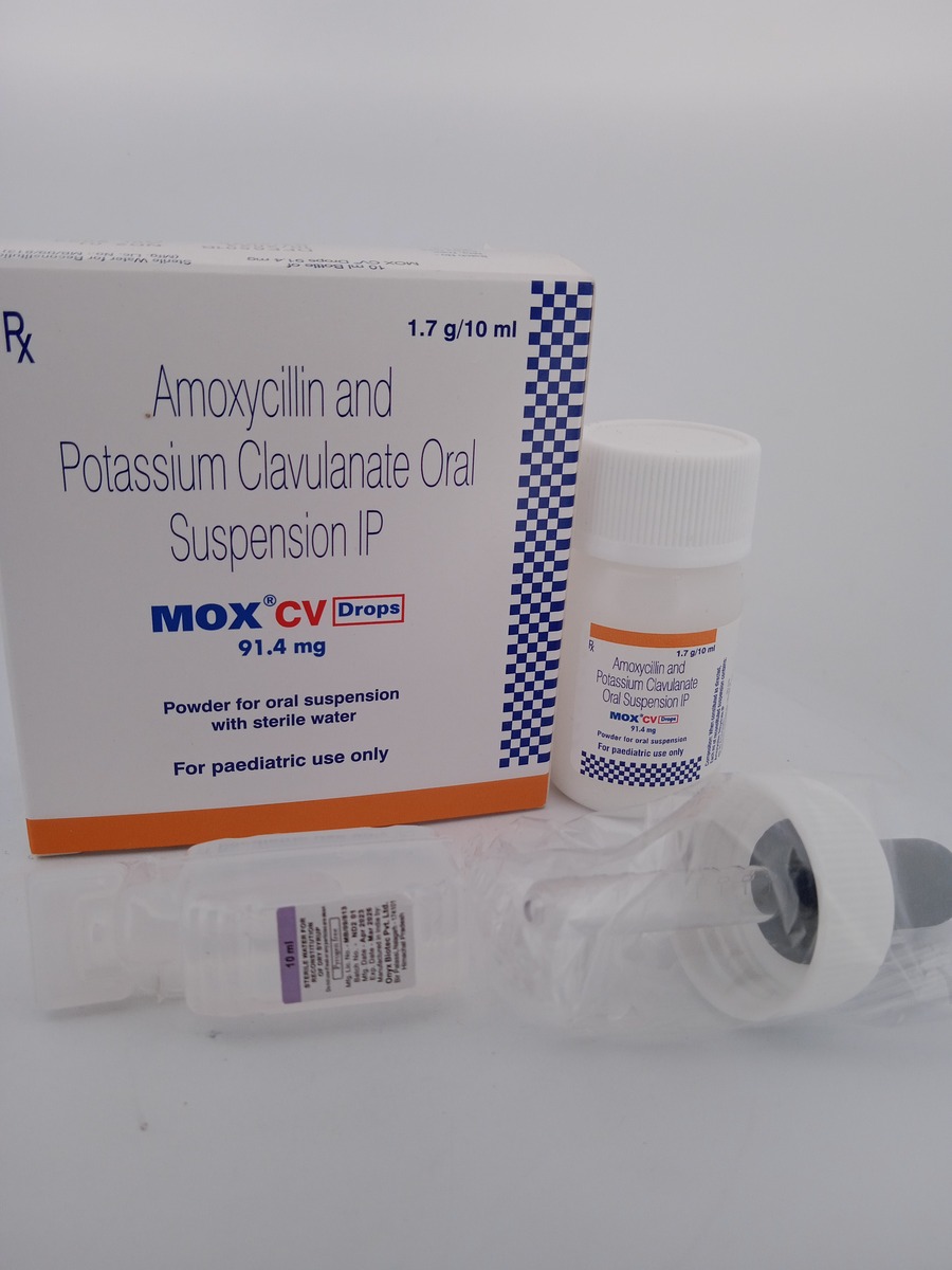 MOX CV DROPS 91.4 MG - 1 BOTTLE OF 1.7g/10ML - Image 2