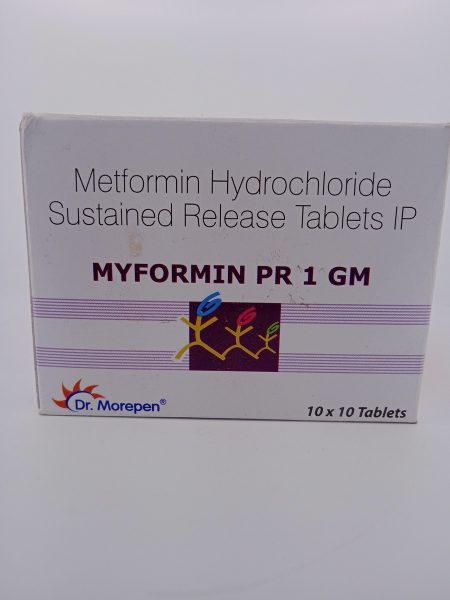 MYFORMIN PR 1 GM - 10 TABLET