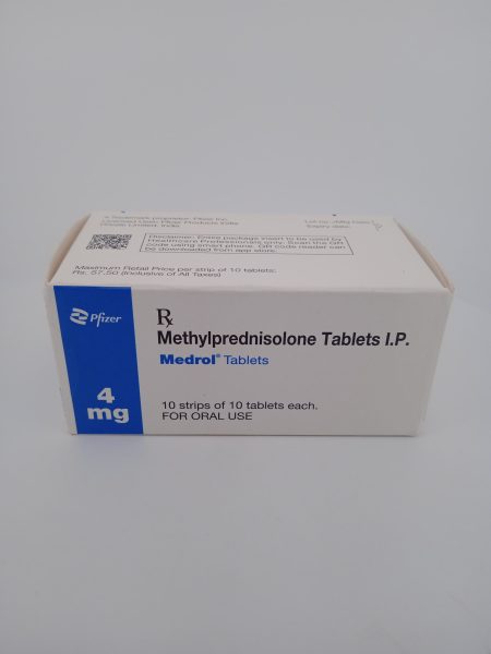 MEDROL 4 MG - 10 TABLETS