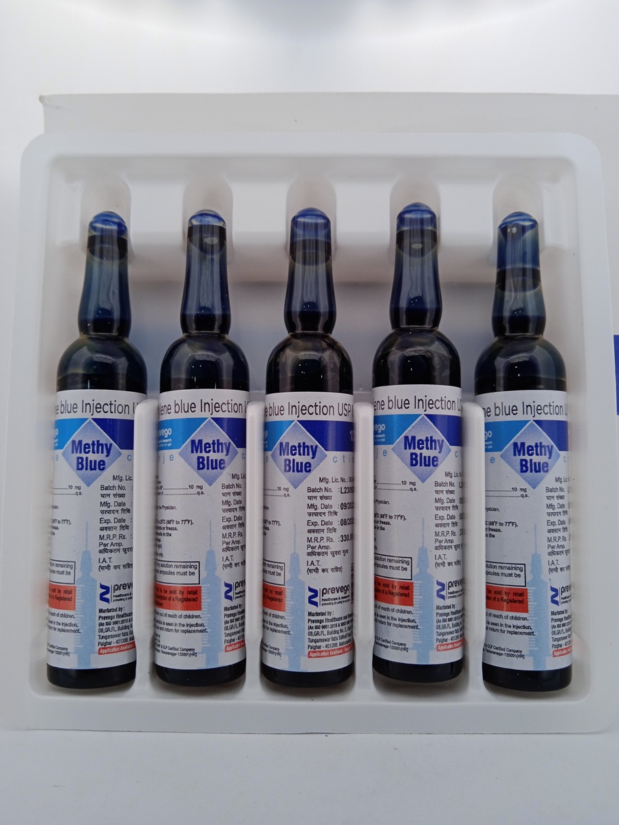 METHY BLUE 10 MG - 5 INJECTION - Image 2