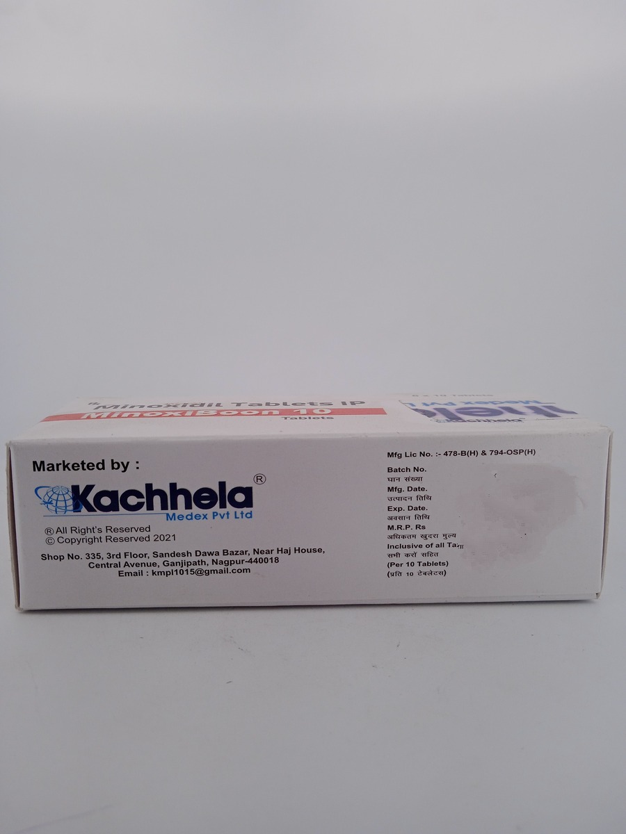 MINOXIBOON 10 MG - 10 TABLETS - Image 4