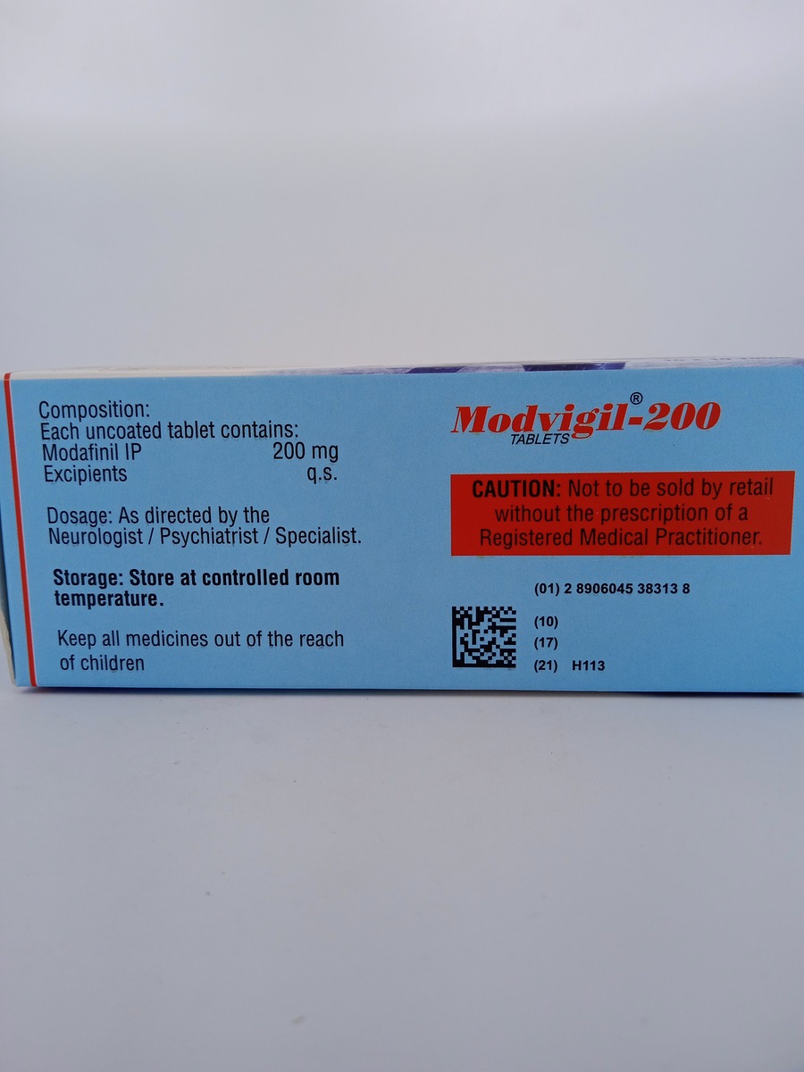 MODVIGIL 200 MG - 10 TABLETS - Image 4