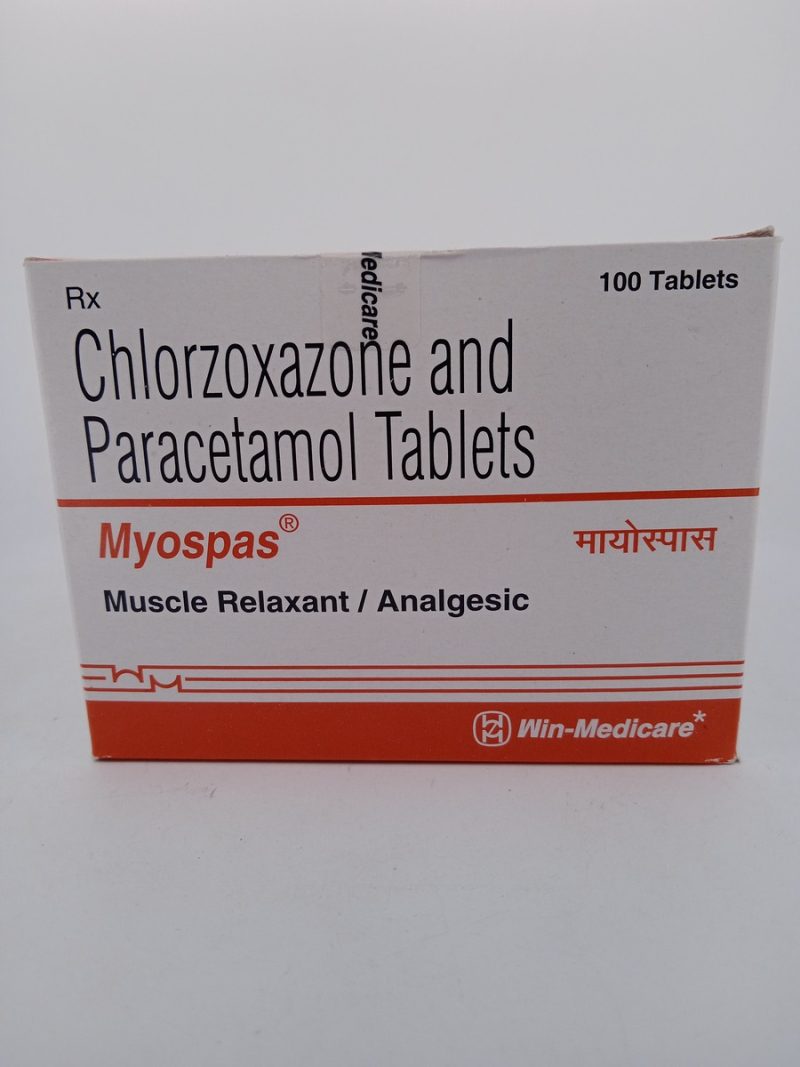 MYOSPAZ FORTE TABLET - 10 TABLET | PCT Pharmacy MYOSPAS 750 MG ...