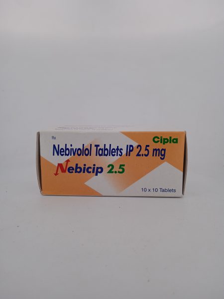 NEBICIP 2.5MG - 10 TABLETS