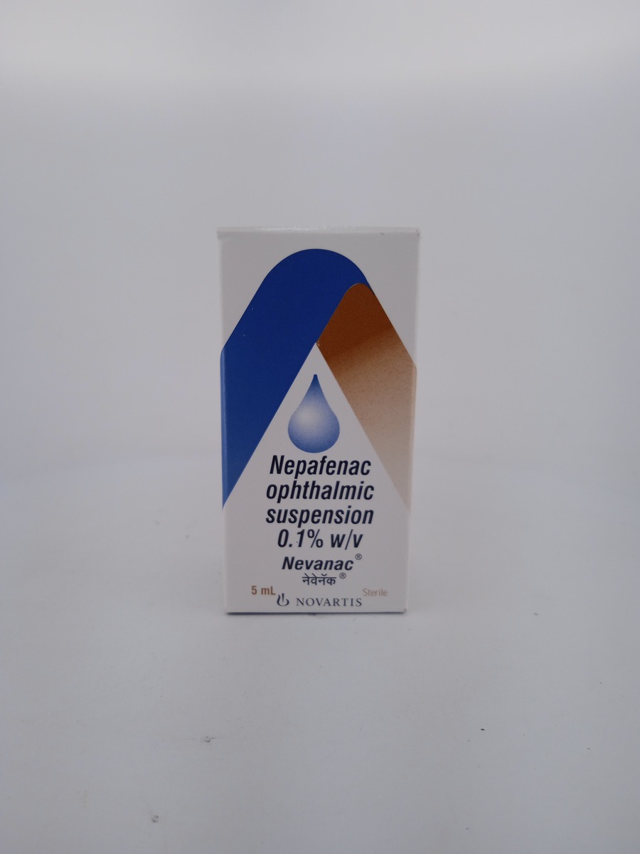 NEVANAC 1 MG - 1 BOTTLE OF 5ML