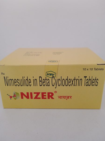 NIZER 100 MG - 10 TABLETS