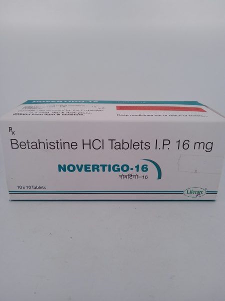 NOVERTIGO 16 MG - 10 TABLET