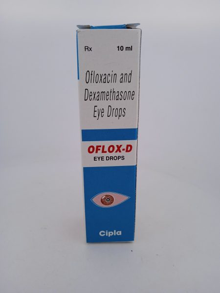 OFLOX-D EYE DROPS - 1 BOTTLE OF 10ML