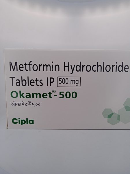 OKAMET 500 MG - 20 TABLETS