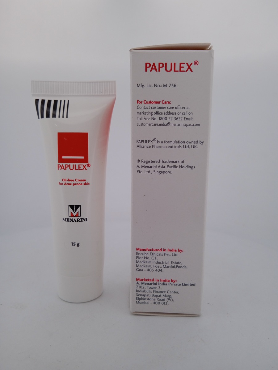 PAPULEX CREAM - 1 TUBE OF 15g - Image 4