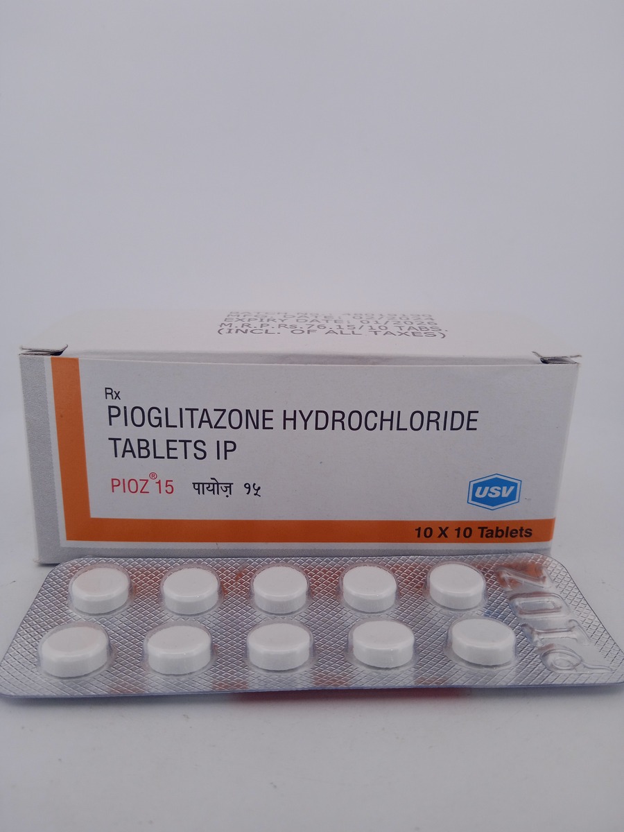 PIOZ 15 MG - 10 TABLETS - Image 2