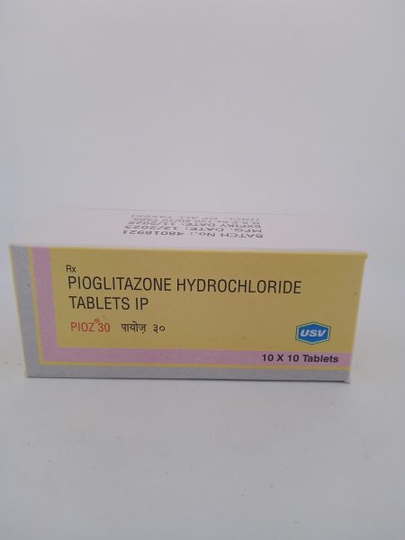 PIOZ 30 MG - 10 TABLETS
