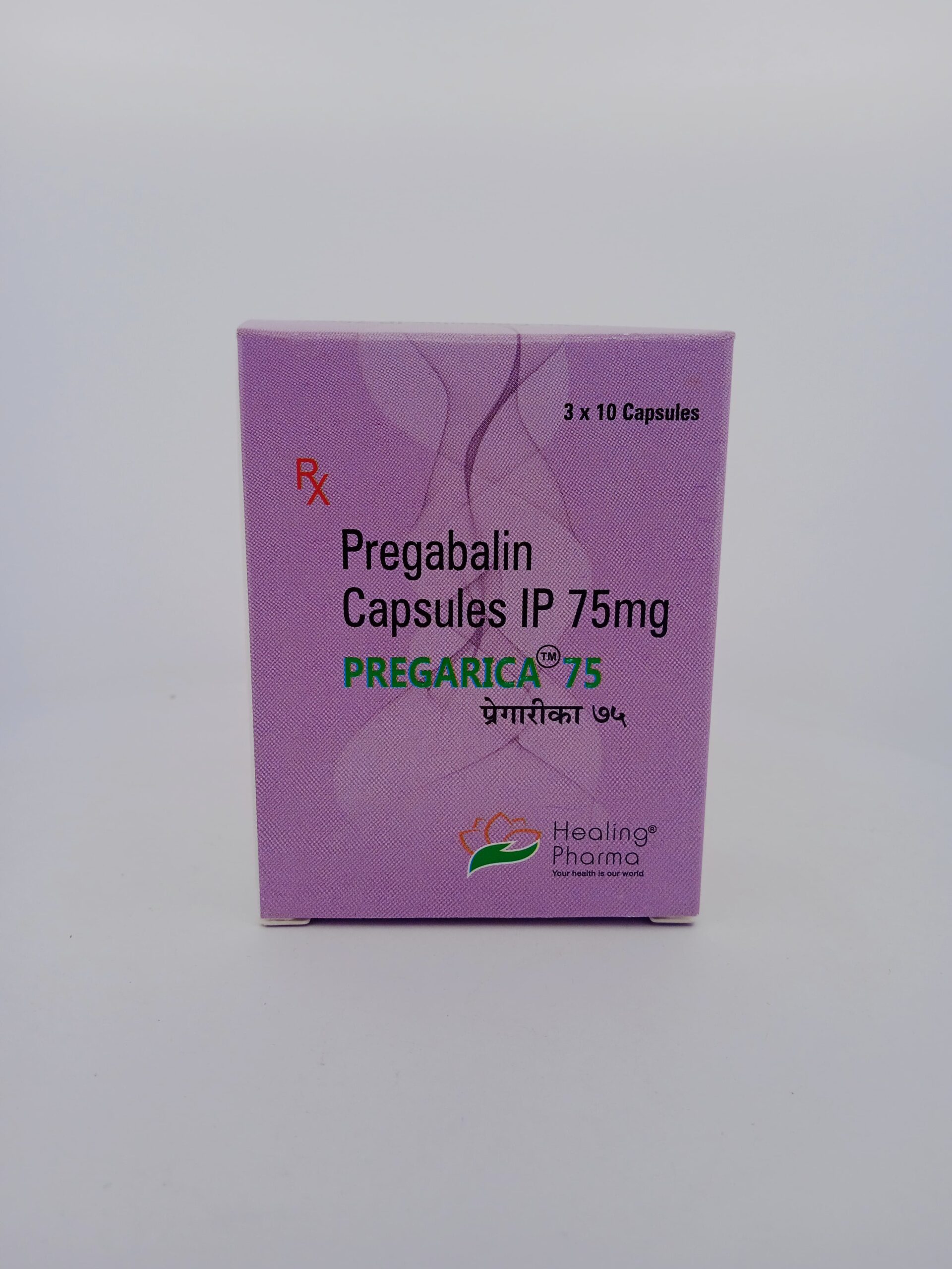 PREGARICA 75 MG - 10 CAPSULES