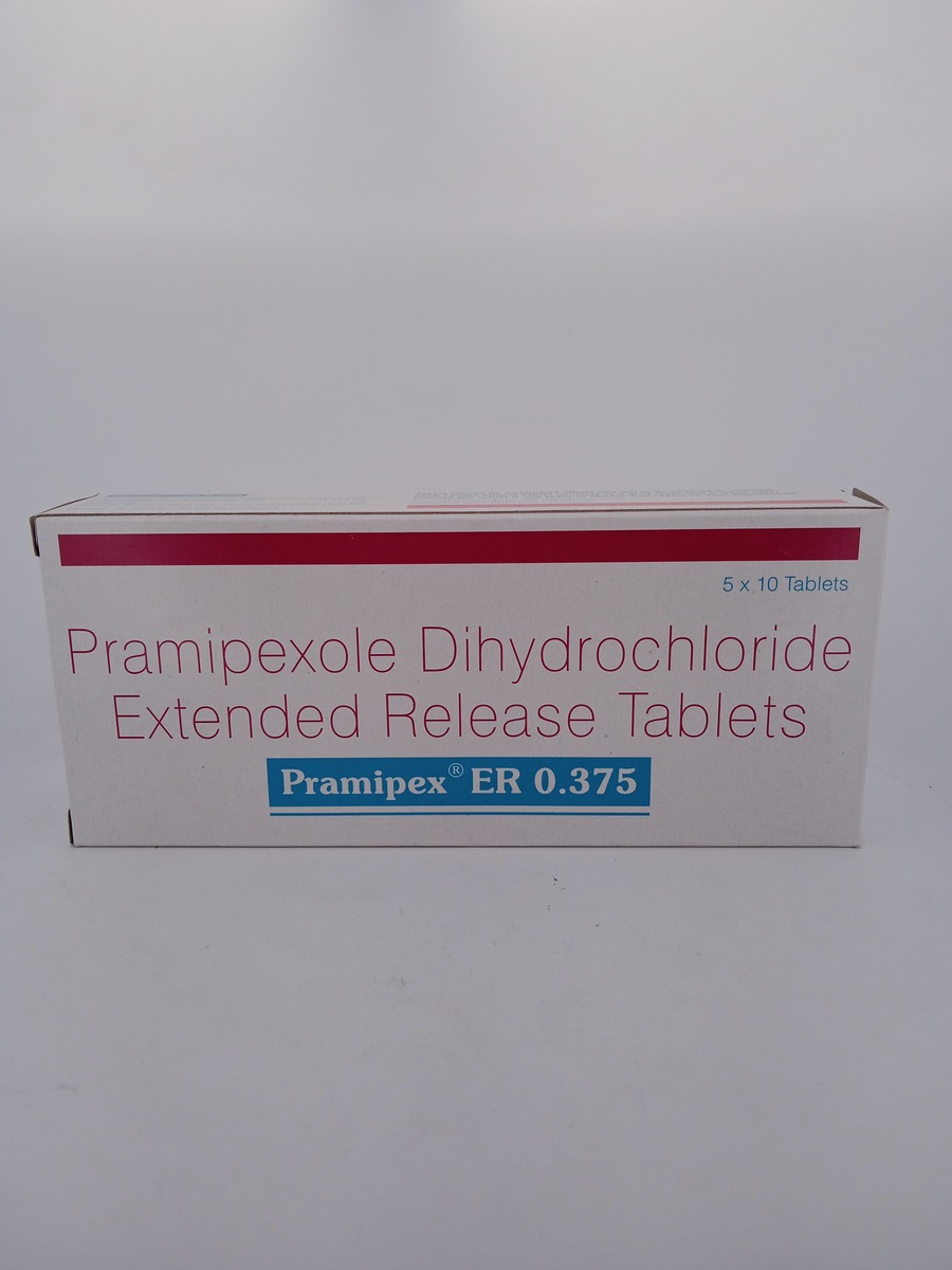 PRAMIPEX ER 0.375 MG - 10 TABLET
