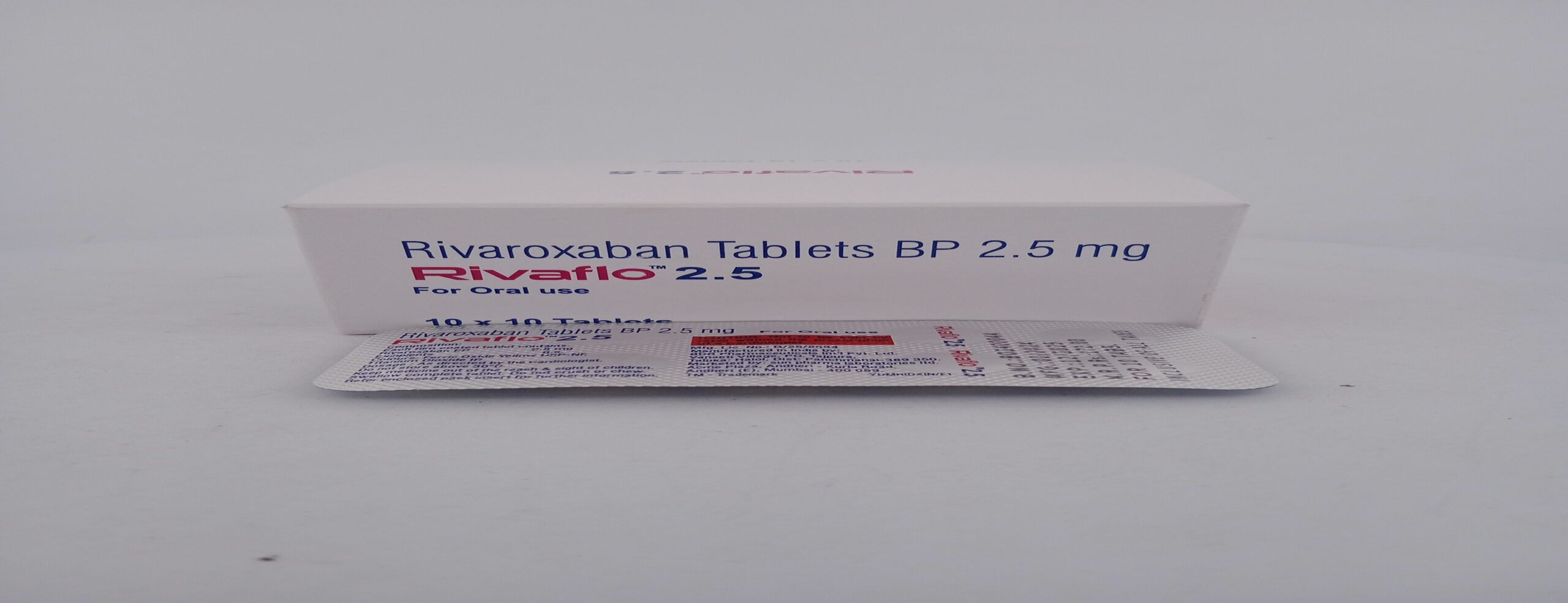 RIVAFLO 2.5 MG - 10 TABLETS - Image 3