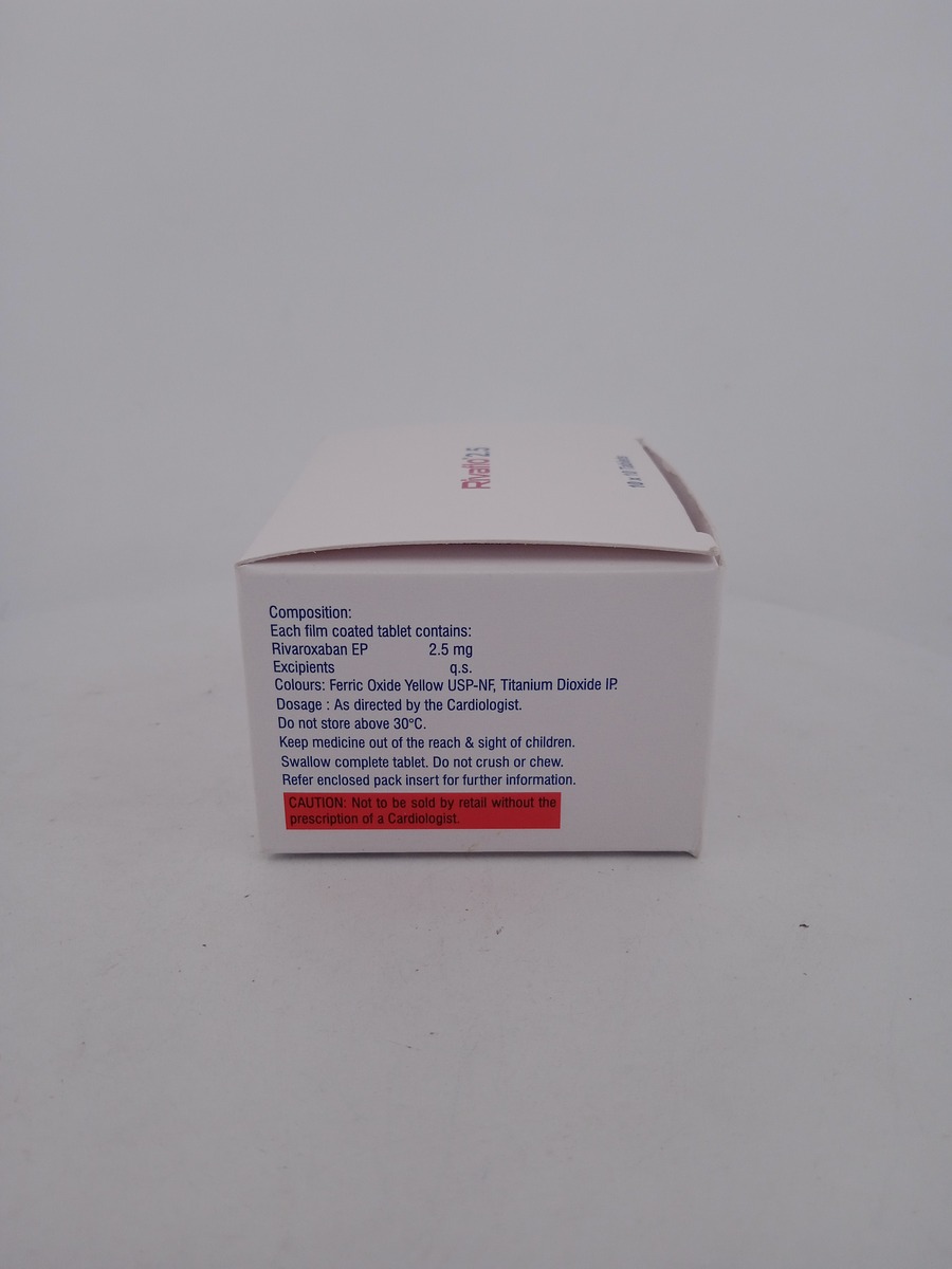 RIVAFLO 2.5 MG - 10 TABLETS - Image 4