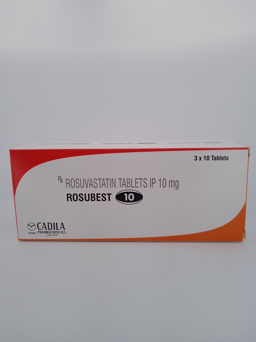 ROSUBEST 10 MG - 10 TABLETS