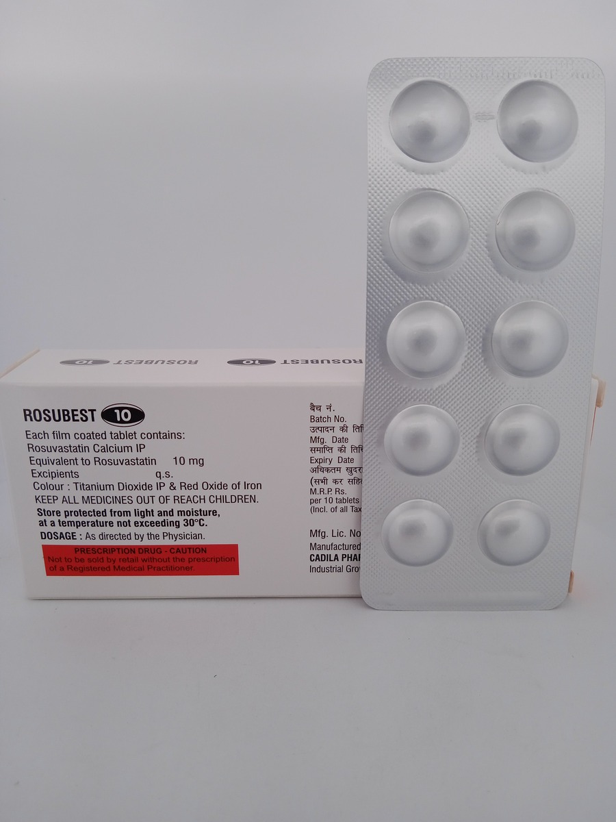 ROSUBEST 10 MG - 10 TABLETS - Image 4