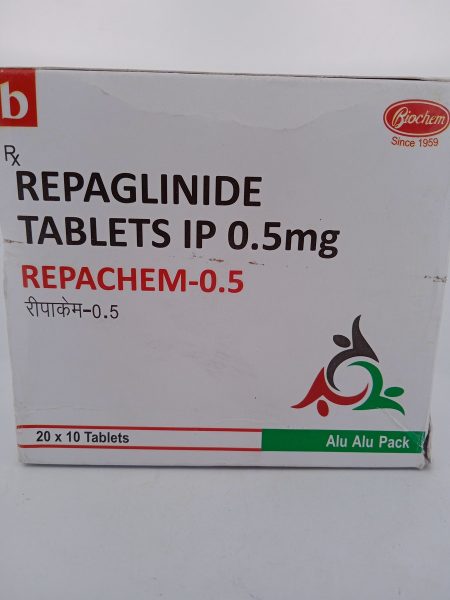 REPACHEM 0.5 MG - 10 TABLETS