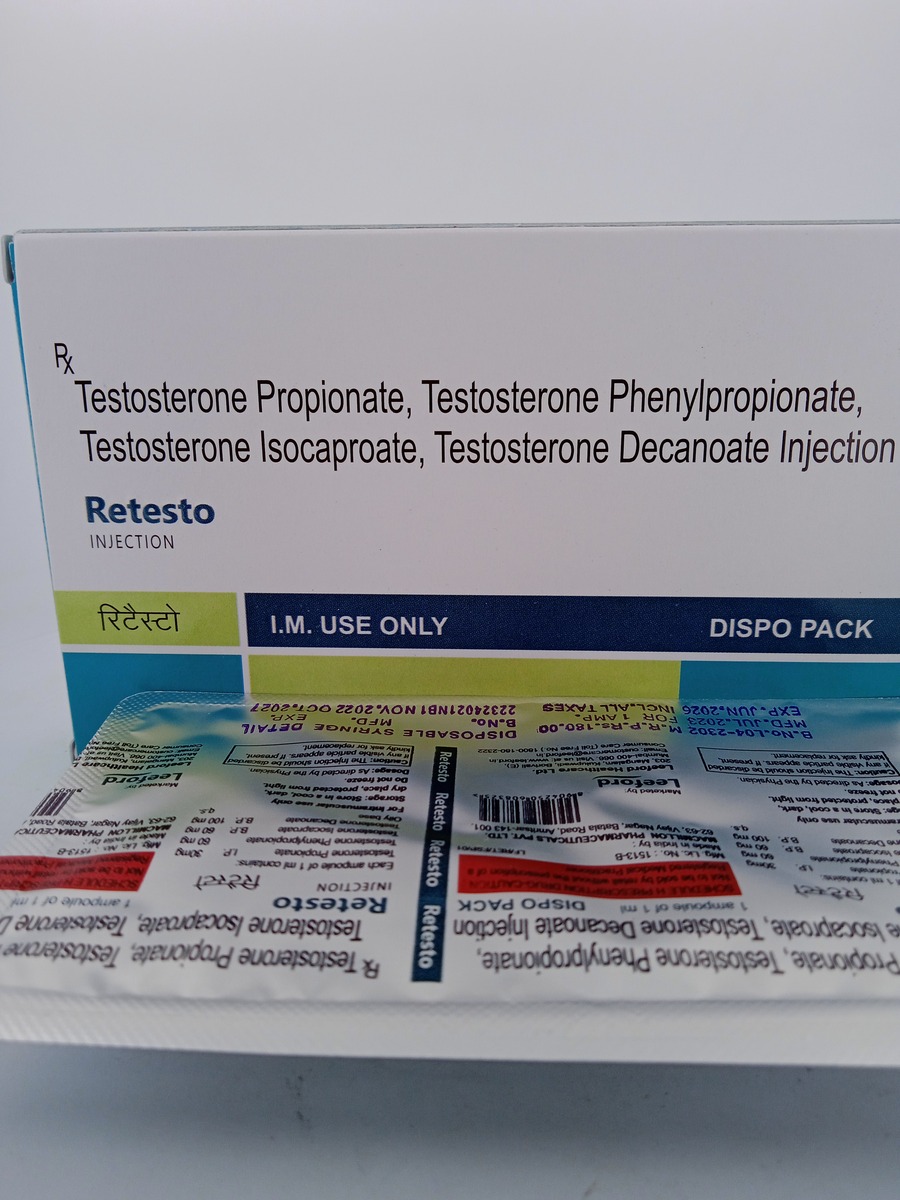 RETESTO INJECTION - 10 AMPOULES - Image 2