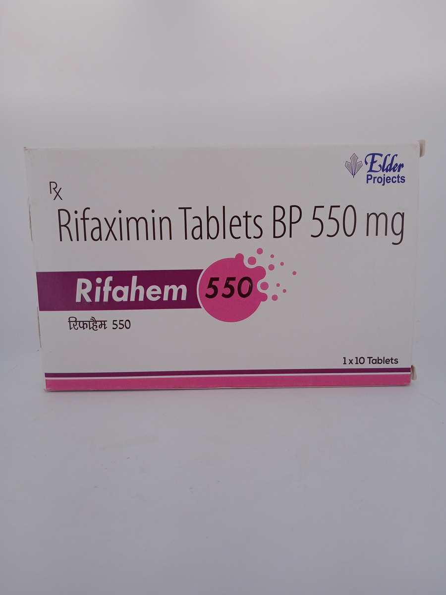 RIFAHEM 550 MG - 10 TABLETS