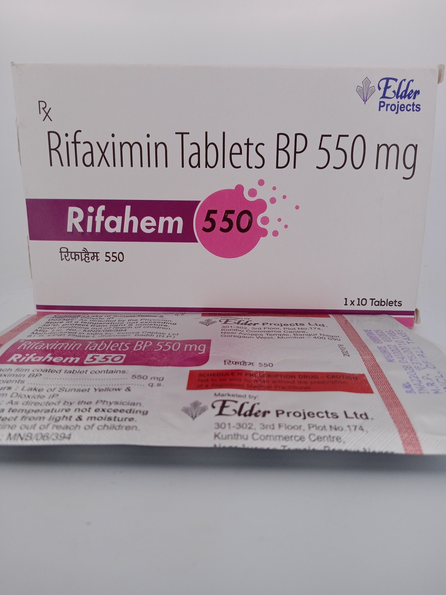 RIFAHEM 550 MG - 10 TABLETS - Image 3