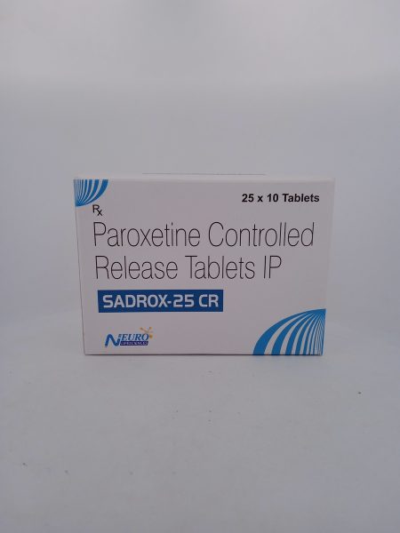 SADROX 25 CR - 10 TABLETS