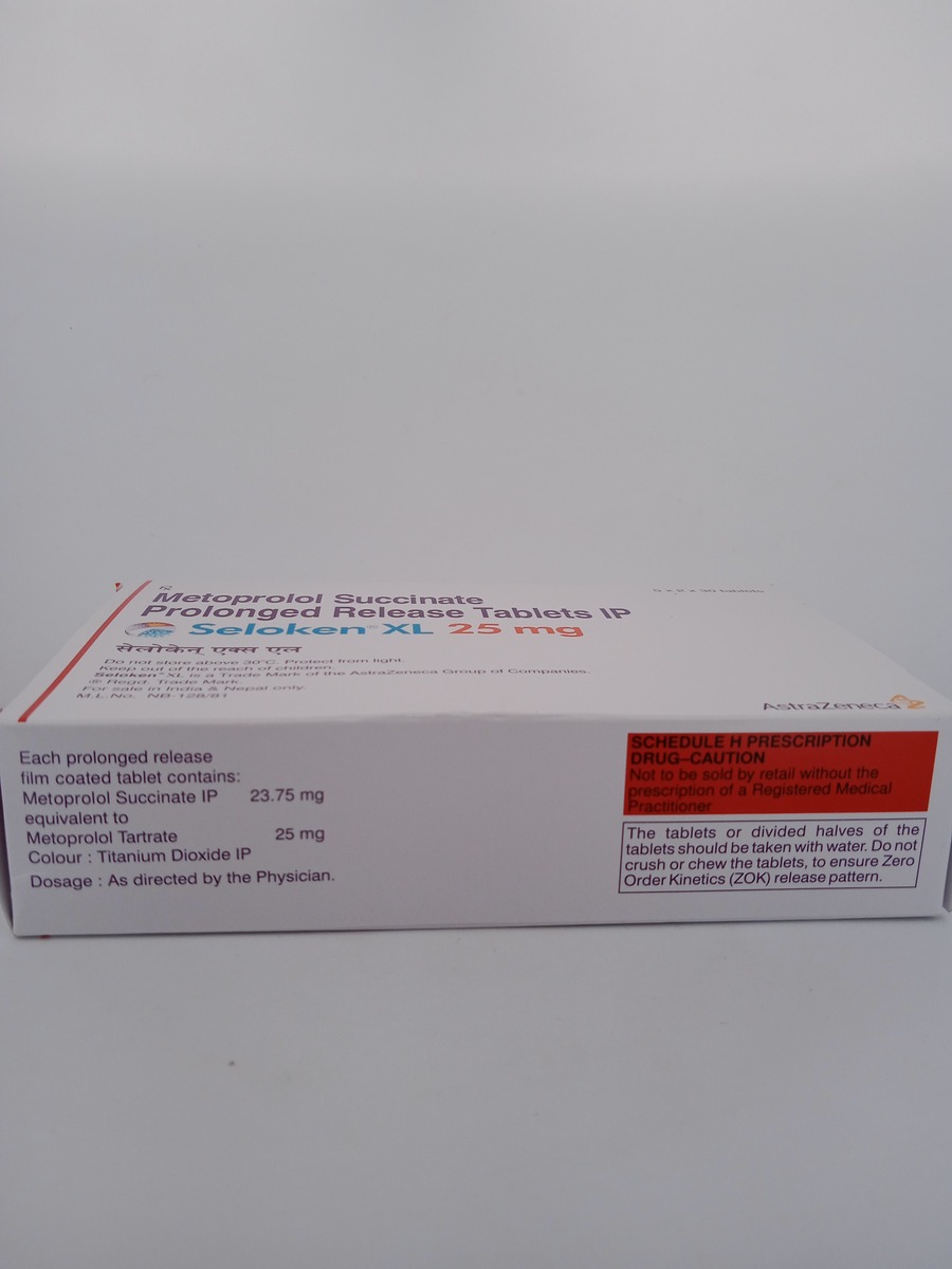 SELOKEN XL 25 MG - 30 TABLETS - Image 4