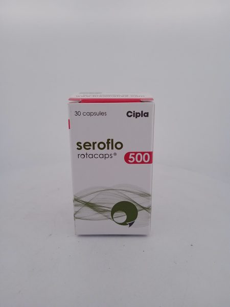 SEROFLO ROTACAPS 500 - 1 BOTTLE OF 30 CAPSULE
