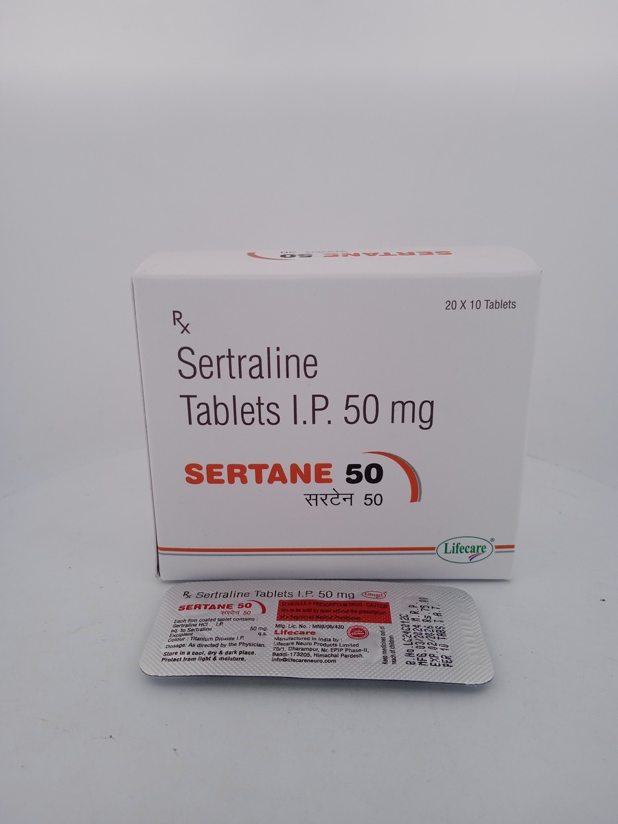 SERTANE 50 MG - 10 TABLETS - Image 3